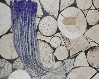 16 pcs synthetic Dreadlocks, DE, Length 55-60 cm, Diameter approx. 8-9 mm