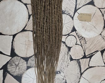 16 pcs synthetic Dreadlocks, DE, Length 55-60 cm, Diameter approx. 8-9 mm