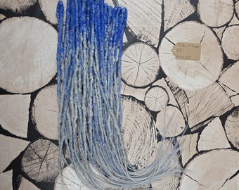 16 pcs synthetic Dreadlocks, DE, Length 55-60 cm, Diameter approx. 8-9 mm