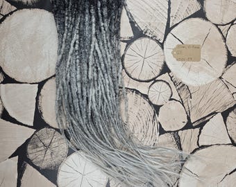 16 pcs synthetic Dreadlocks, DE, Length 55-60 cm, Diameter approx. 8-9 mm
