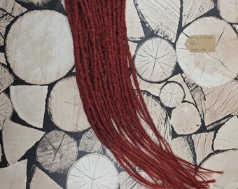 16 pcs synthetic Dreadlocks, DE, Length 55-60 cm, Diameter approx. 8-9 mm