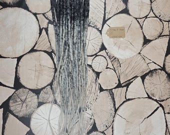 16 pcs synthetic Dreadlocks, DE, Length 55-60 cm, Diameter approx. 8-9 mm