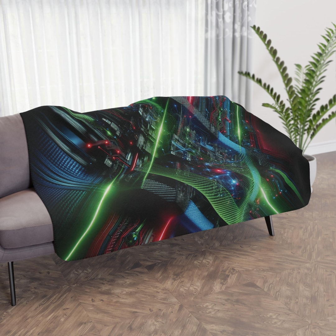 Thermal Overload Sherpa Blanket – Computer Tech Design, Cozy Winter ...