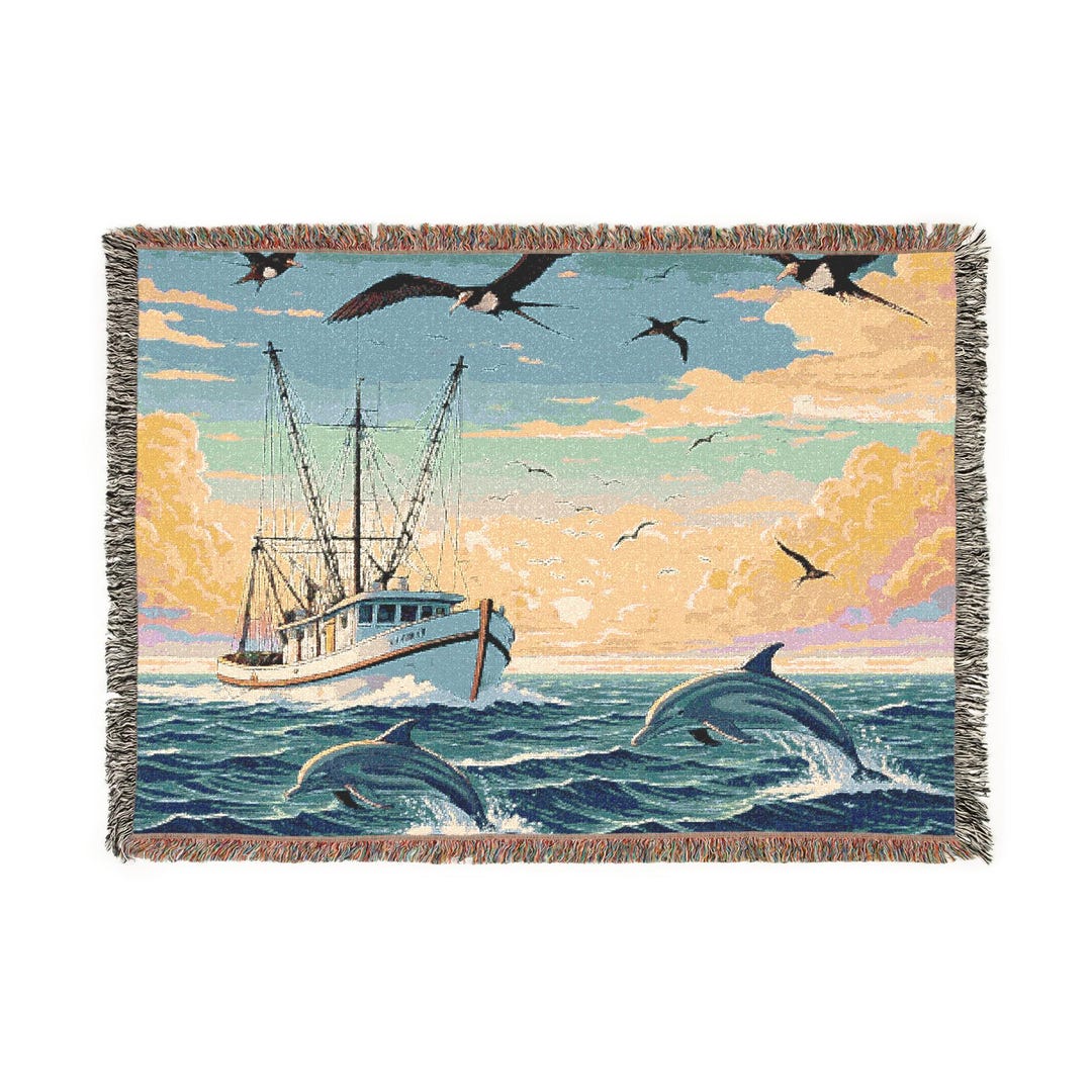 Four Directions Lodges Ocean Hooded Blanket main image 0