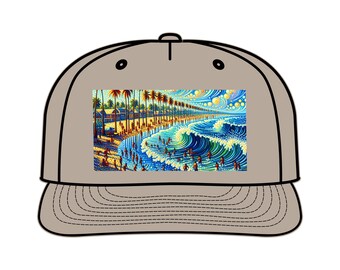 Surf City Beach Hat - Recycled Nylon Snapback Cap