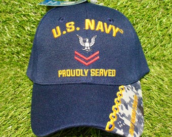 アメリカ海軍司令官 提督 階級 白帽子 キャップ R N 司令官、 - Etsy 日本
