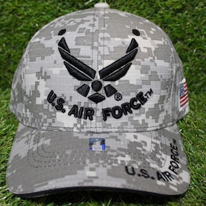 U.S. Air Force Hat. Officially Licensed Air Force Cap - Adjustable Hat for Air Force Members and Veterans. Military Hat. Military Gift