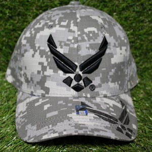 U.S. Air Force Hat. Officially Licensed U.S. Air Force Cap - Adjustable Baseball Hat for Members and Veterans.  Perfect Military Gift. USAF