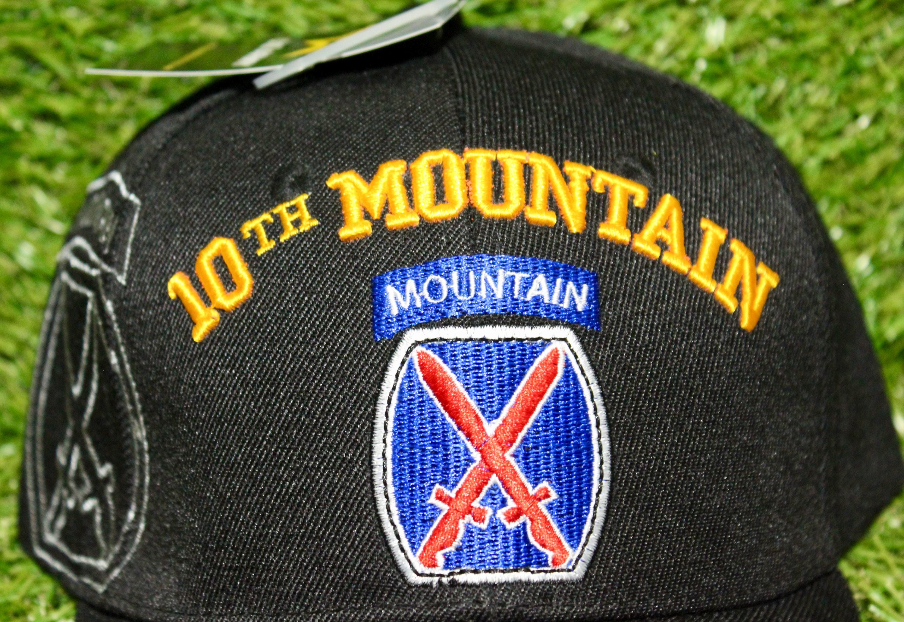U.S. Army 10th Mountain Baseball Hat. Officially Licensed U.S.