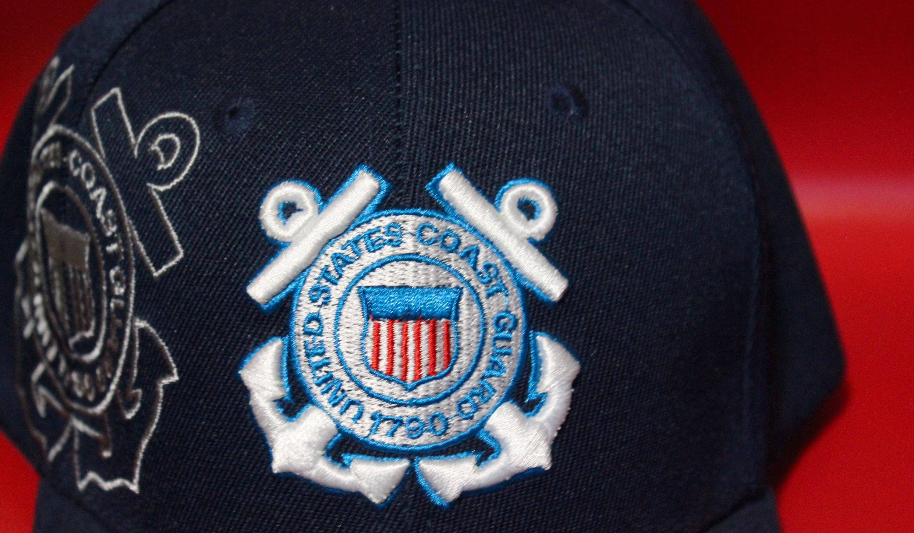アメリカ沿岸警備隊の野球帽。アメリカ沿岸警備隊公式ライセンス帽子
