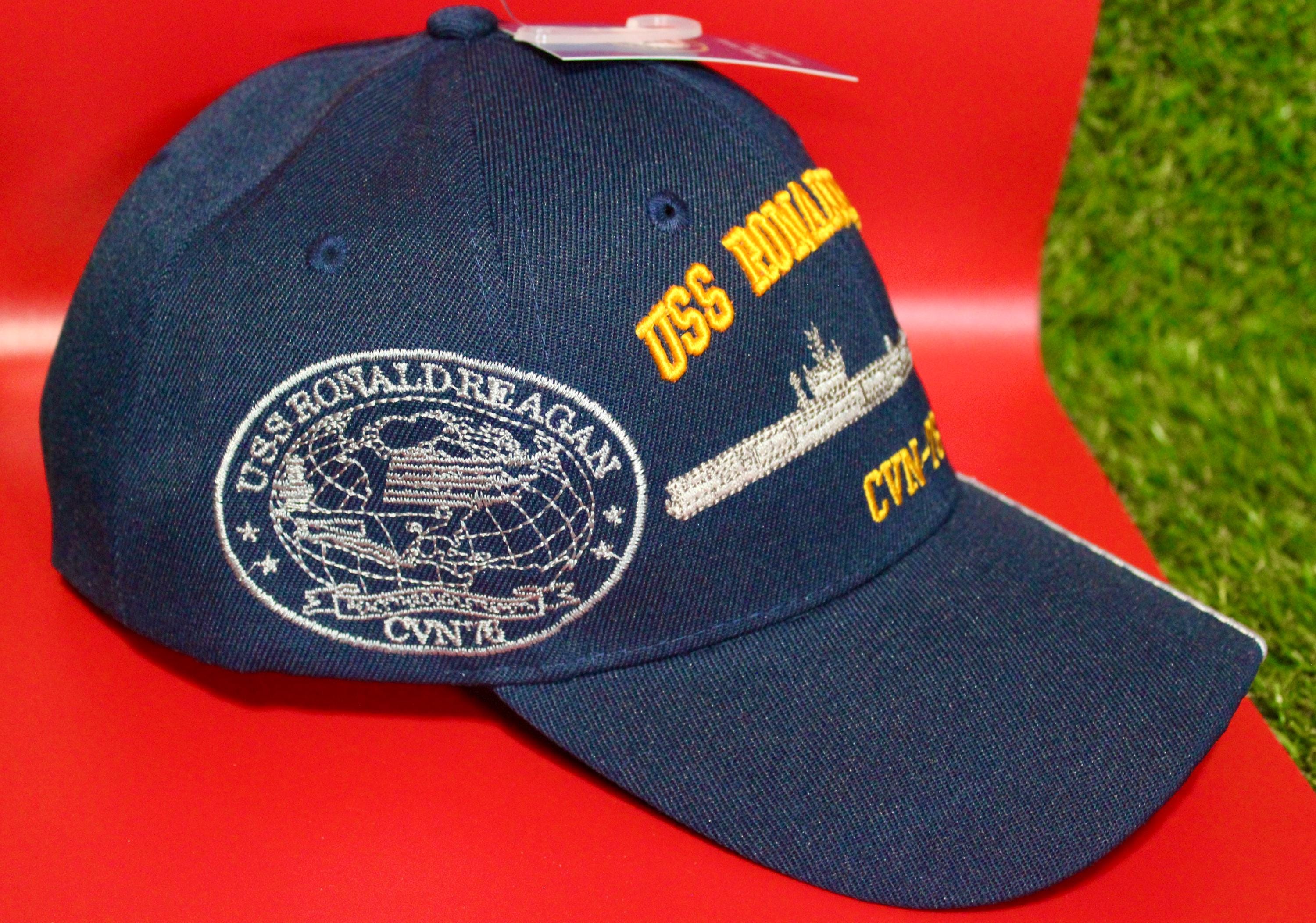 U.S. Navy Baseball Hat. Officially Licensed USS Ronald  display picture 2