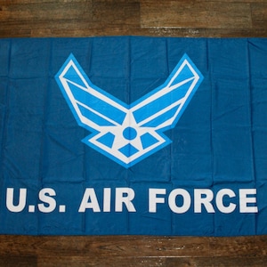 US Luftwaffe Flagge 3x5. Offiziel lizensierte Flagge der U.S. Air Force. Geschenk für Papa. Militärisches Geschenk für veteranen und Service Mitglieder. USAF Flagge.