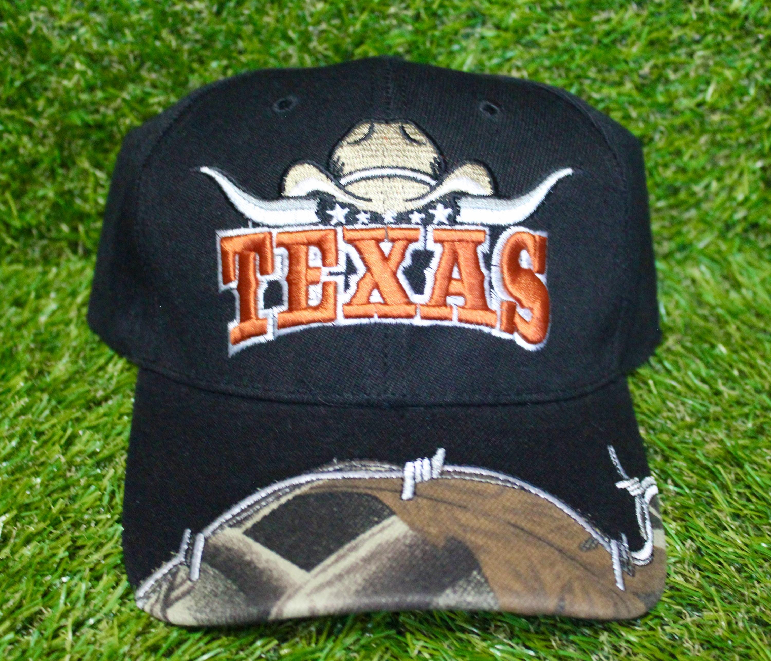 NWOT Texas Embroidered Baseball Cap TEXAS Embroidered Leopard Contrast Baseball Cap AVALABLE  main image 2
