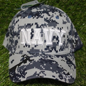 U.S. Navy Hat. Officially Licensed U.S. Navy Cap. Adjustable Baseball Hat for Navy Members and Veterans. Military Hat. Perfect Military Gift
