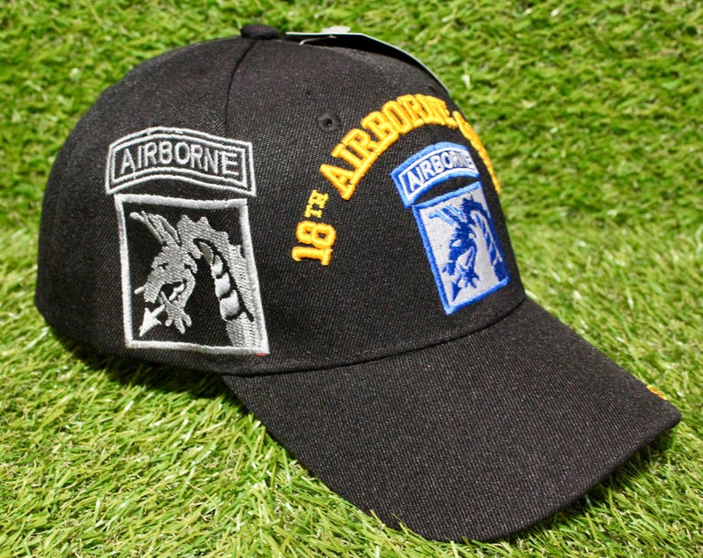 Airborne Graduation Cap Design U.S. Army 18th Airborne Corps Hat. Officially Licensed U.S. Army 18th ...
