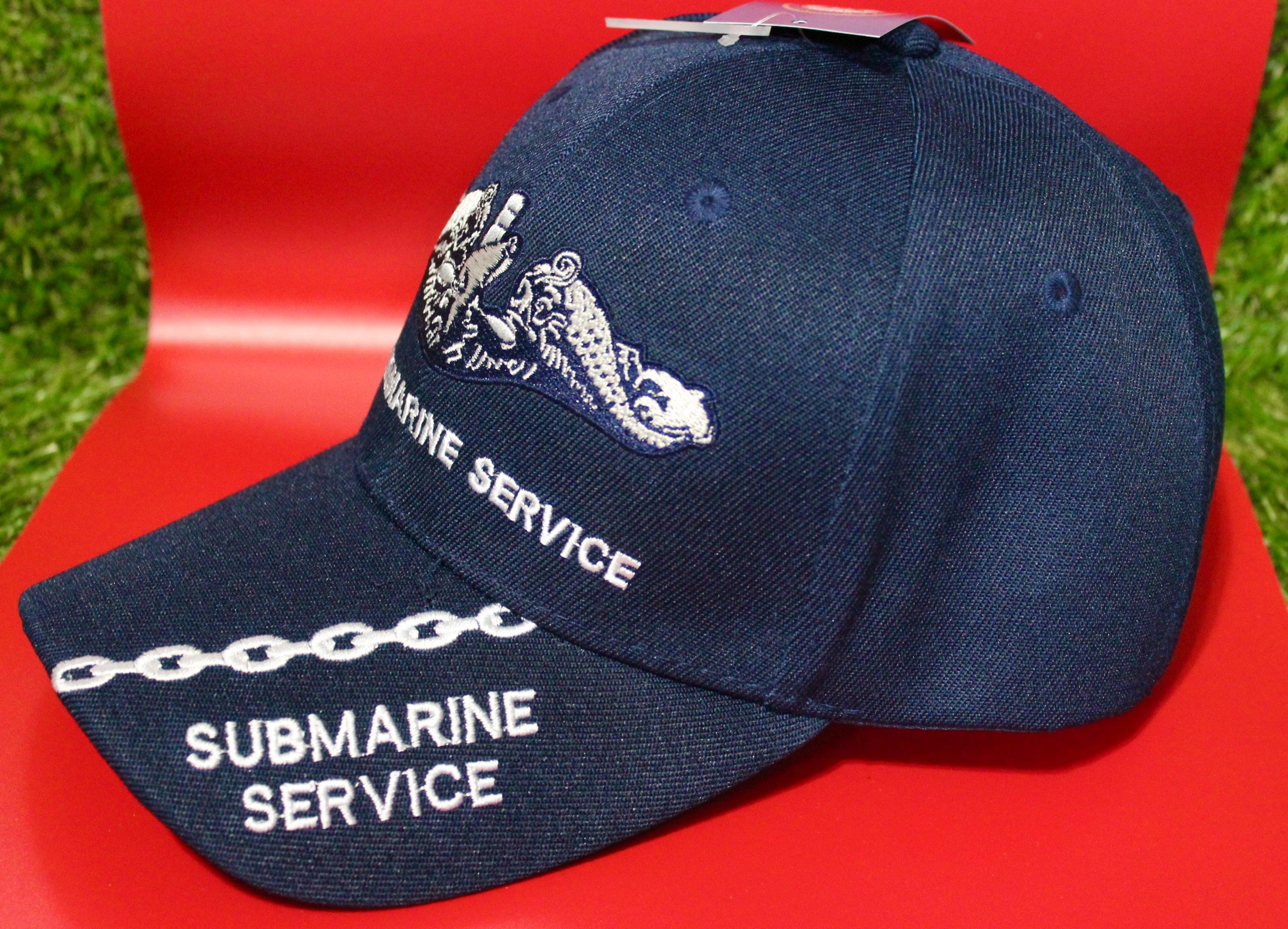 アメリカ海軍潜水艦サービス帽。公式ライセンス取得済みのアメリカ海軍