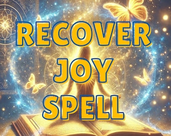 Sort de récupération de joie - Récupérez le bonheur, la paix intérieure et la guérison émotionnelle, restaurez la paix intérieure, la joie, ravivez votre bonheur, abandonnez la tristesse