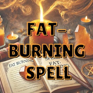 Fat-Burning Spell – Fitness Spell, Powerful Wellness Ritual, Boost Your Metabolism Naturally, Weight Loss Goals, Personalized Spell