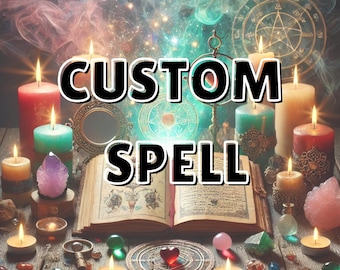 Sort personnalisé personnalisé : manifestez vos désirs et vos intentions uniques, atteignez vos objectifs, manifestez l'amour, la richesse, la protection et plus encore