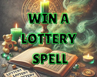 Extremer und mächtiger Lotteriezauber - Richten Sie sich mit Glück und Überfluss aus, erhöhen Sie Ihre Chancen, erhöhen Sie die Lotteriewahrscheinlichkeiten, Lotterieglückszauber