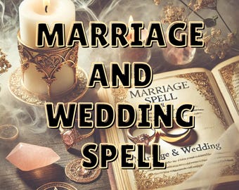 Mariage extrême et puissant et sort de mariage - Manifestez l'amour et l'engagement, sort d'amour personnalisé pour le mariage et les fiançailles, renforcez les liens