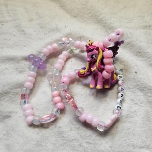 Handgefertigte Prinzessin Cadance Mein kleines Pony Kandi Halskette!!