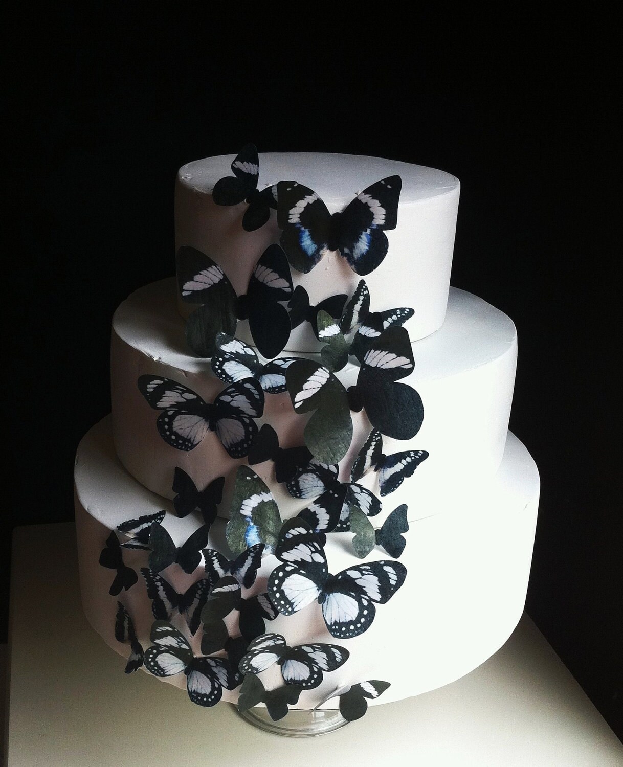 Wedding Cake Topper The Original Edible Butterflies Cake