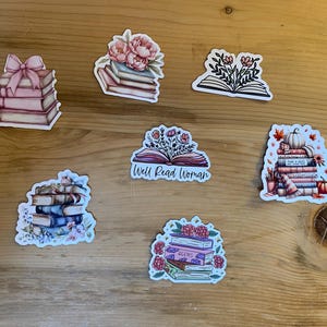 stickers grandi tema libri