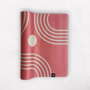 Deco Yoga Mat: Natural Rubber & Microfiber Suede - 4mm Thick image 10