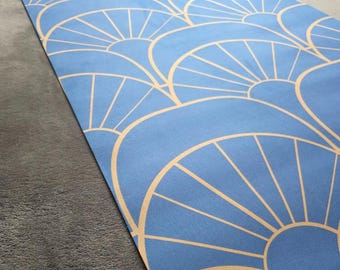 Hana Microsuede Yoga Mat: Non-Slip Eco Rubber, 4.8mm Thick