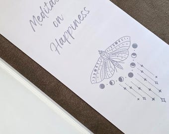 Non-Slip Microsuede Yoga Mat – lightweight, Cushioned Mat