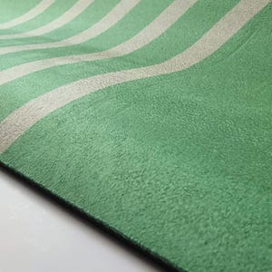Deco Yoga Mat: Natural Rubber & Microfiber Suede - 4mm Thick image 4