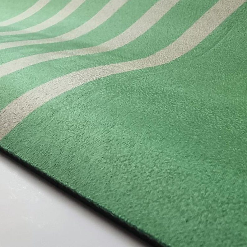 Deco Yoga Mat: Natural Rubber & Microfiber Suede - 4mm Thick image 4