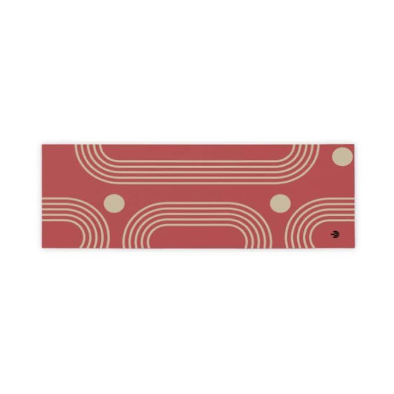 Yoga Collection Yoga mat deco red suede Neuhaus Zen
