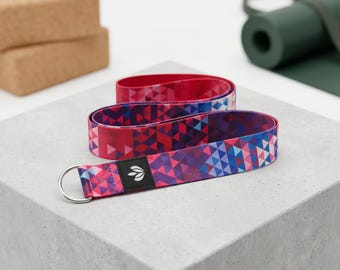 Carnival D-Ring Yoga Belt - Designed to support flexibility, alignment, and posture