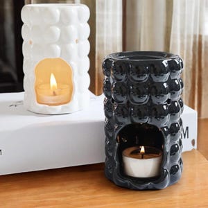 Ceramic Bubble Wax Melt Burner: Aromatherapy Home Decor
