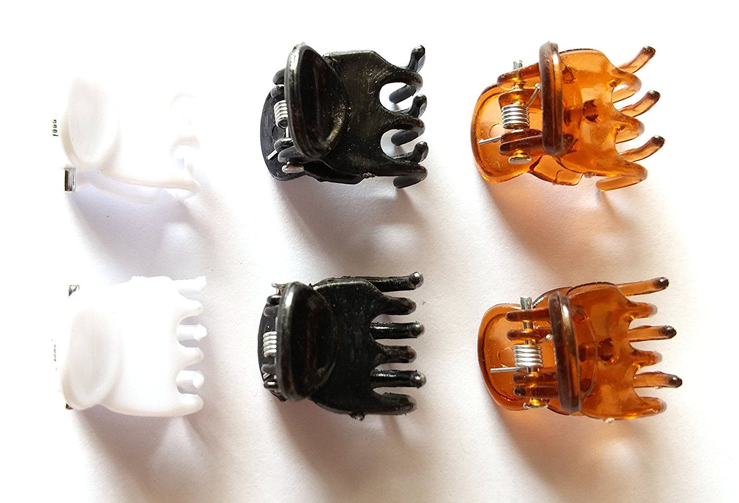 30 Pcs Tiny Hair Claw Clips for Hair Crafts Size 10 Mm Mix Etsy