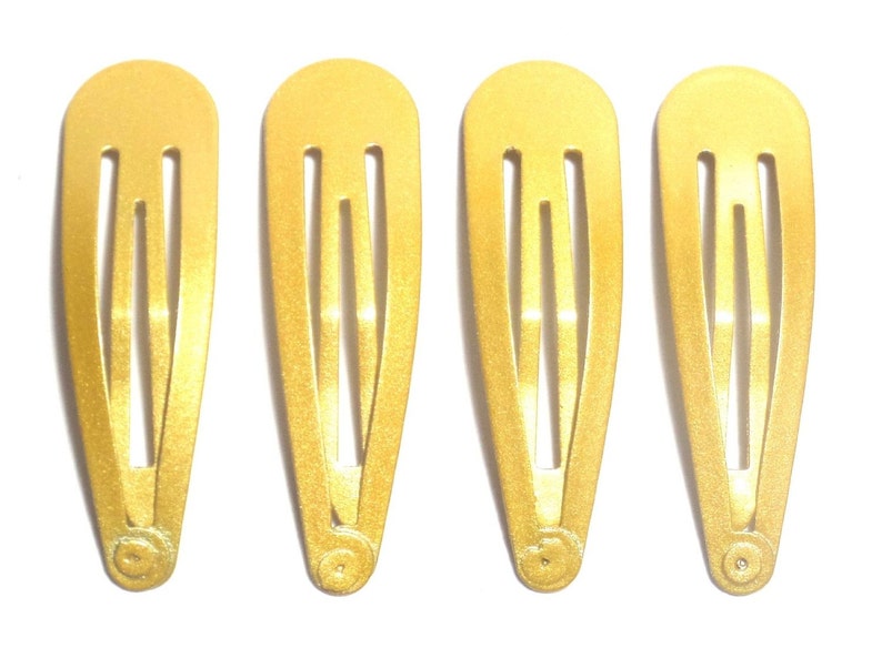 36 pcs Plain assorted colors Satin hair clip cover size 55 mm