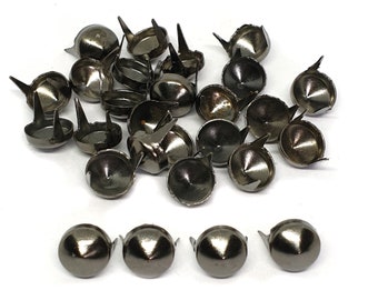 100 pcs 8mm Cone Stud findings for leather crafts accessories