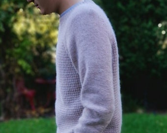 Knitting Pattern - Classic Top Down Raglan Brushwood Sweater ⨯ Comfy Unisex Jumper for men, women x Relaxed Everyday Knitwear XS-5XL