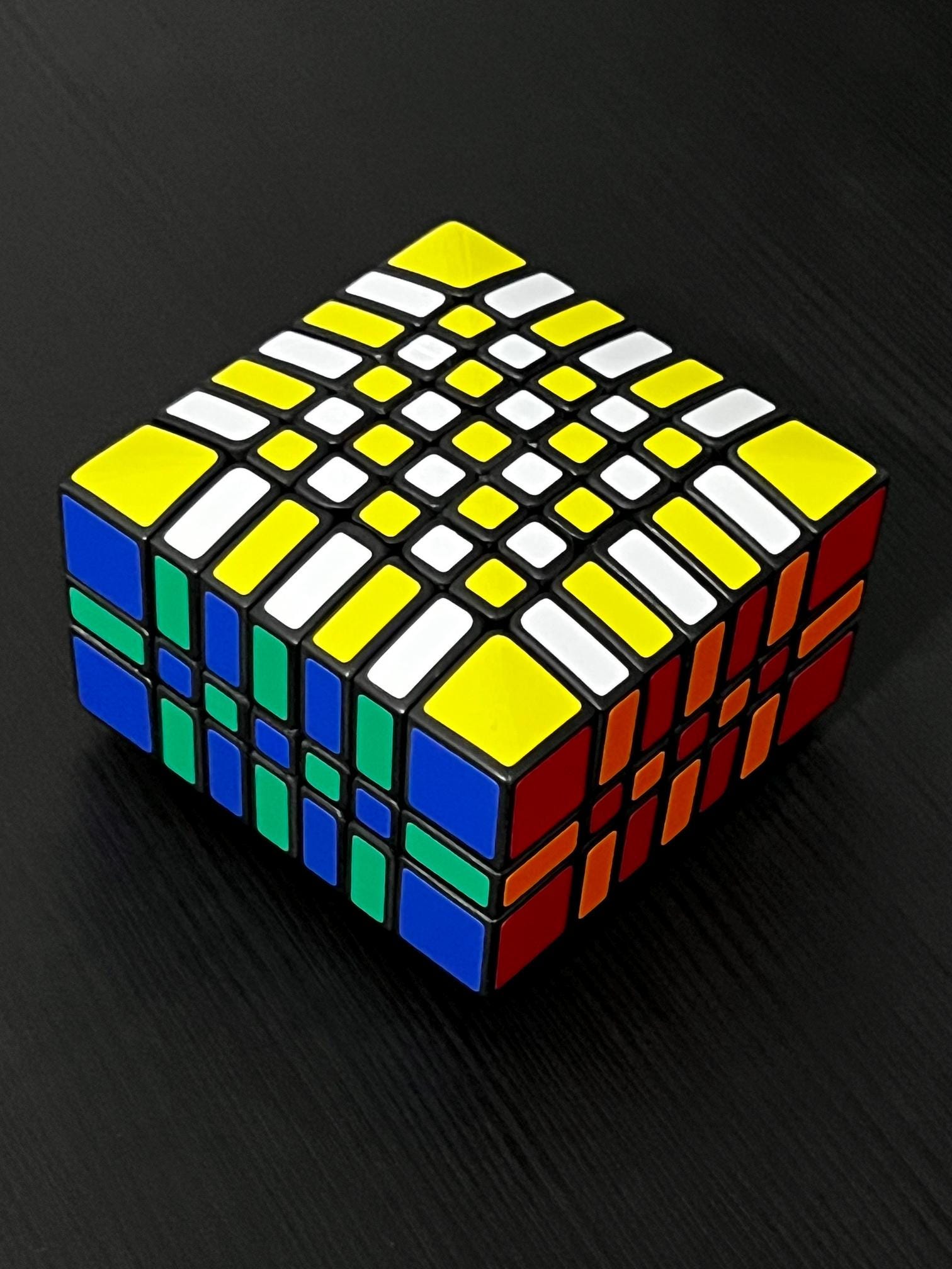 立方体パズル　7×7×7 3x7x7 直方体ツイスティパズル - Etsy 日本