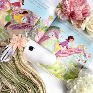 unicorn, unicorn head,wall head,mini unicorn,faux taxidermy,home decor,kids room decor