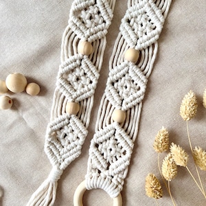 Artemis Handmade Macrame Belt with Bead. Boho Style Waist Accessory, Bohemian Woven Belt for Women, Festival Fashion, Adjustable Hippie Belt