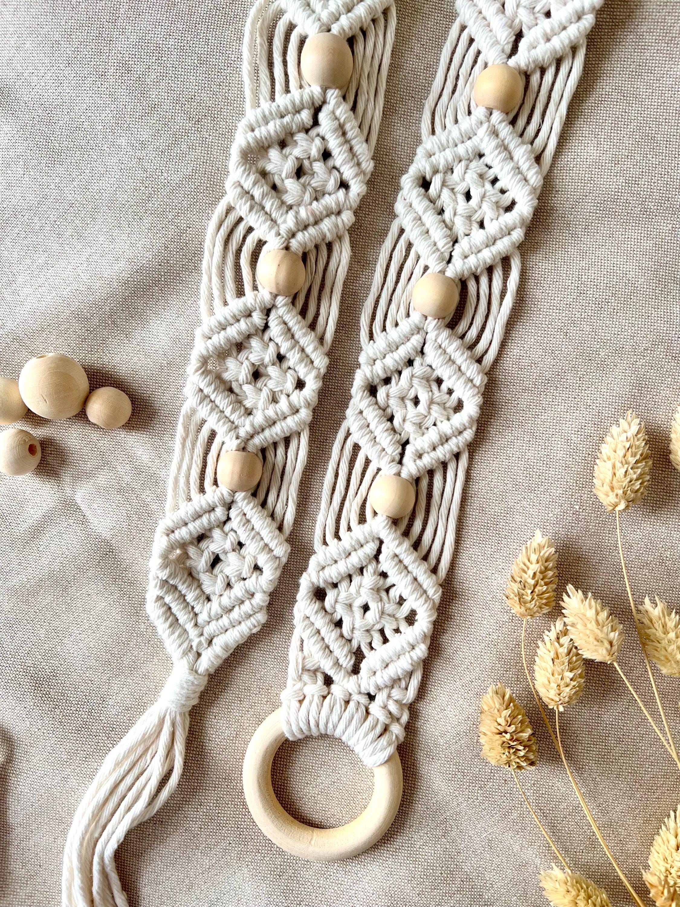 Beaded Rope Belt - Etsy