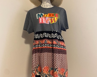 Upcycled Tunic Dress