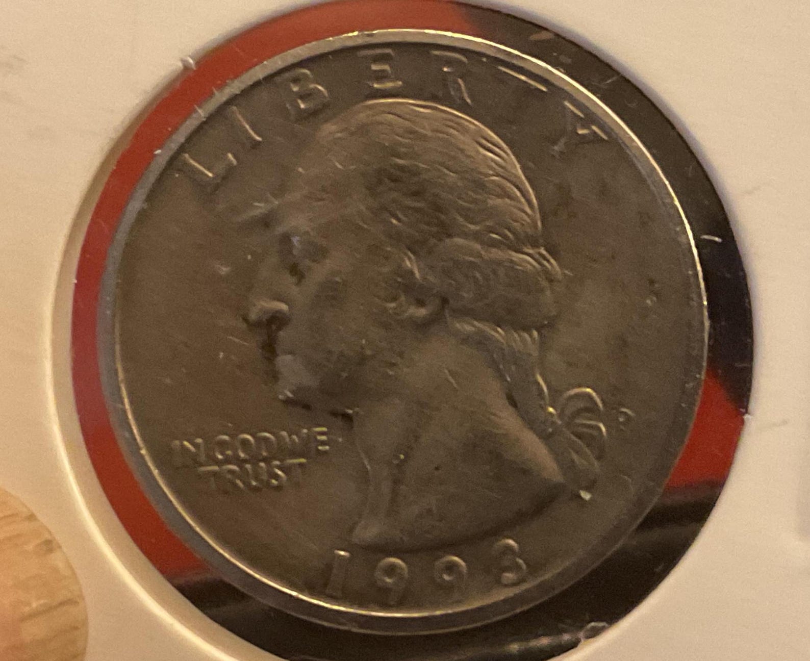 Silver Rounds No Ridges 1993P Quarter Unusually Thick. No Ridges - Etsy