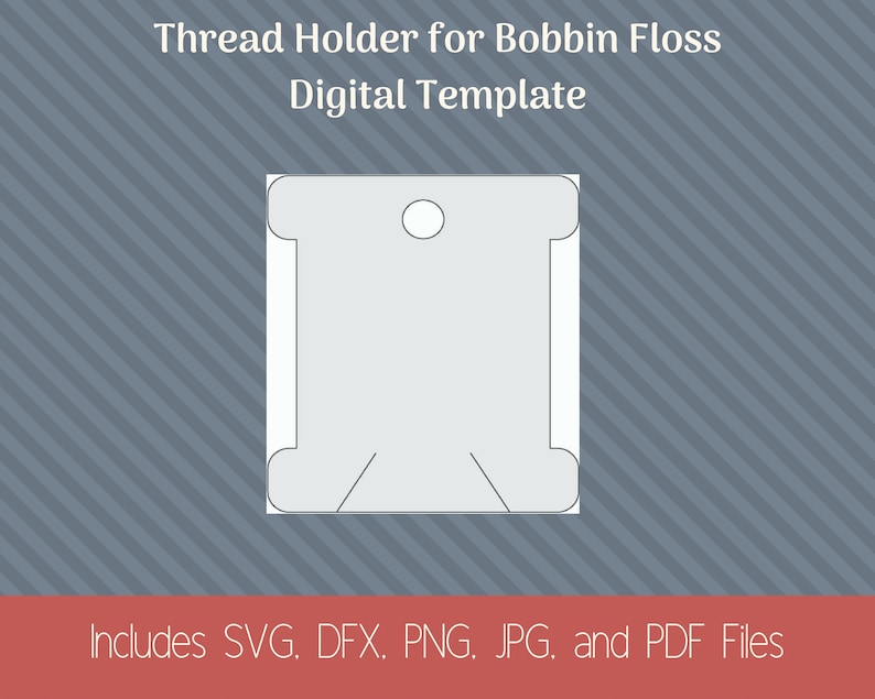 Thread holder floss bobbin