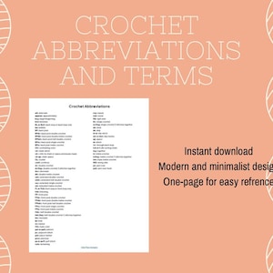 Tabel met afkortingen en termen voor haken in een afdrukbaar pdf-bestand (bijgewerkt voor 2025) Directe download van één pagina