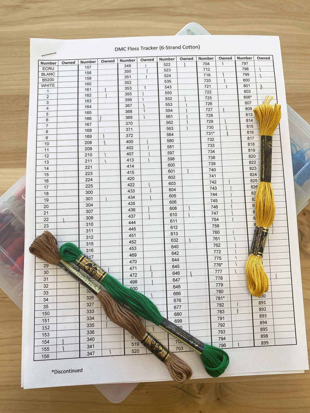Free Printable Dmc Floss Checklist Prntbl concejomunicipaldechinu gov co Free Printable Dmc Floss Checklist Prntbl concejomunicipaldechinu gov co