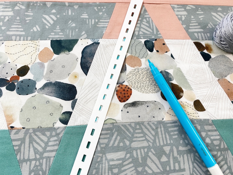 big stitch hand quilting ruler printable and cut file etsy
